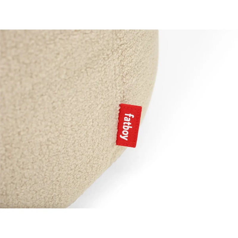 Fatboy Point Sherpa Pouf Large (Ecru) – Premium Soft Round Ottoman Stool 70x40 cm for Living Room, Bedroom & Lounge Seating – Versatile Modern Floor Pouffe for Footrest, Kids, Decor & Relaxing - Image 3